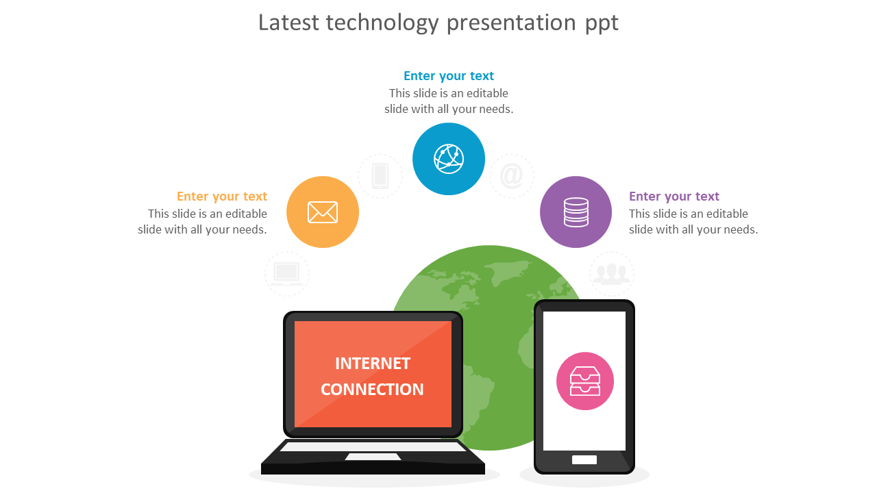 Latest Technology Presentation PPT Slide